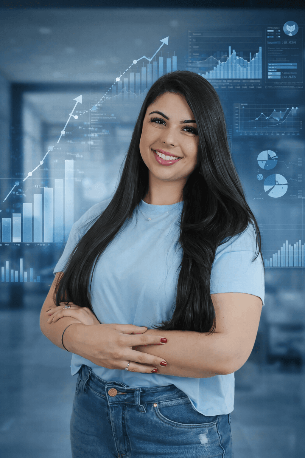 Profissional representando bankers